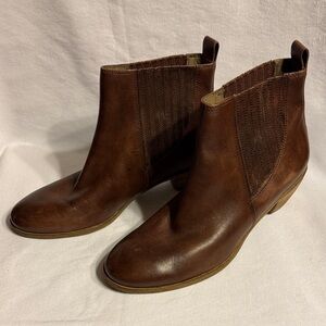 Ecco Brown Ankle Boots